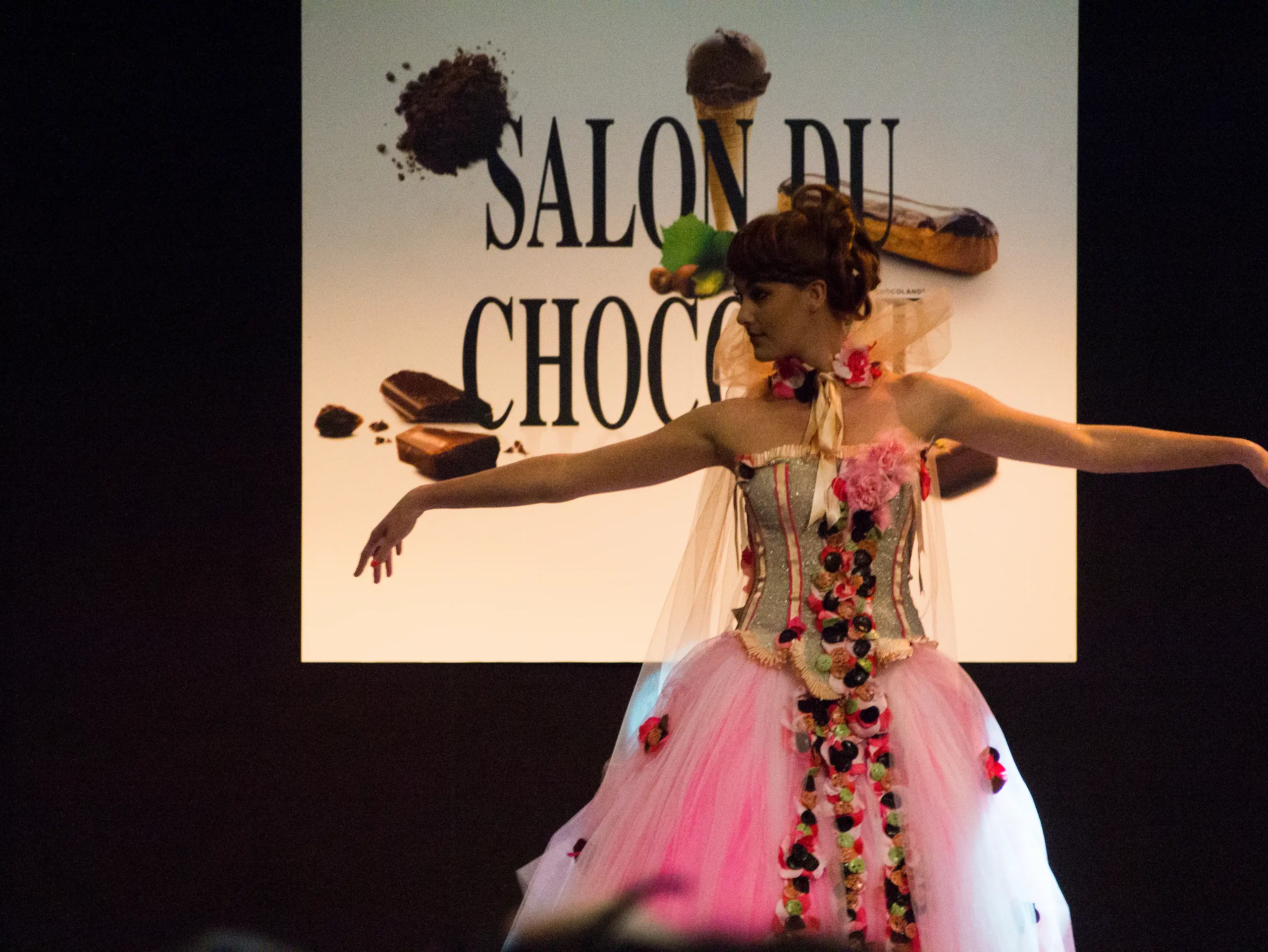 Salon du Chocolat fashion show