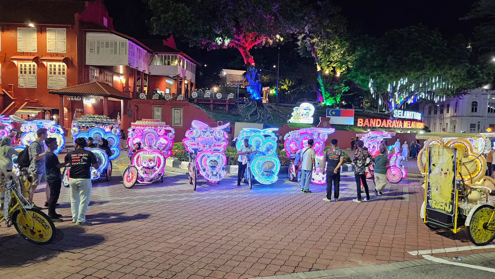 Tuk Tuks in Melaka